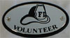Fire Volunteer Hitch Cover