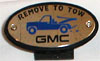 Remove to Tow GMC Hitch Cover