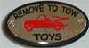 Remove to Tow Toys Hitch Cover
