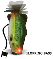 Flopping Bass Ball Cover