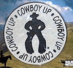 Cowboy Up Hitch Cover