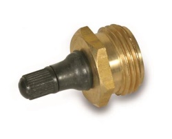 Standard RV brass blow-out Plug